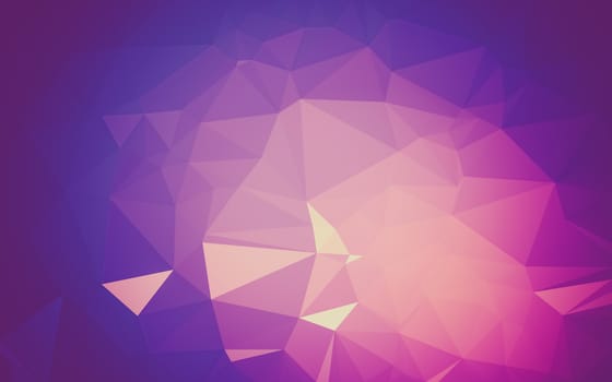 Abstract low poly background, geometry triangle, mosaic pastel color background