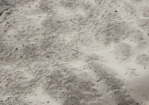 Sand Dune with Unstructured Footprint in Birdseye Perspective