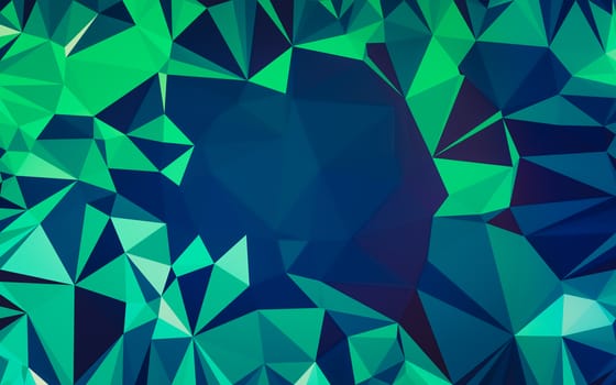 Abstract low poly background, geometry triangle, mosaic pastel color background