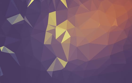 Abstract low poly background, geometry triangle, mosaic pastel color background