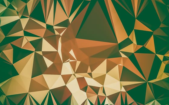 Abstract low poly background, geometry triangle, mosaic pastel color background