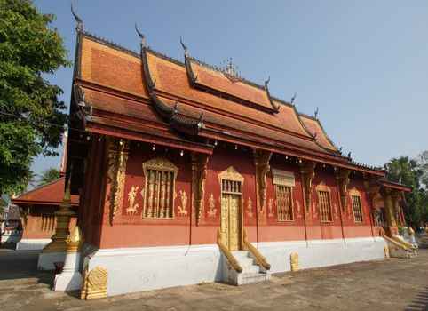 Wat Sensoukharam, Luang Prabang, Laos, Asia