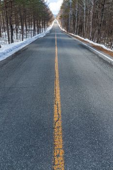 Winter road