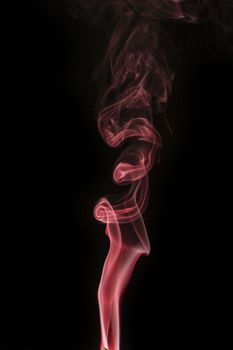 abstract background, colorful smoke of Joss stick