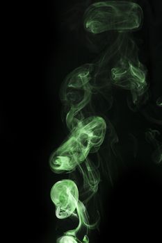 abstract background, colorful smoke of Joss stick