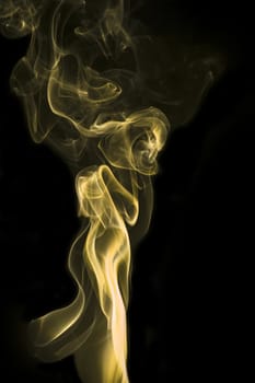 Smoke abstract background, colorful smoke of Joss stick