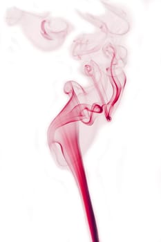 Smoke abstract background, colorful smoke of Joss stick