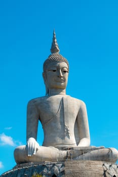 Big Buddha Mountain Manorom Mukdahan province.