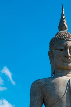 Big Buddha Mountain Manorom Mukdahan province.