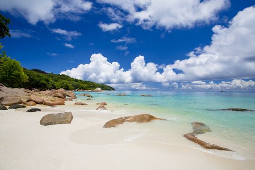 The beautiful Anze Lazio beach, Seychelles