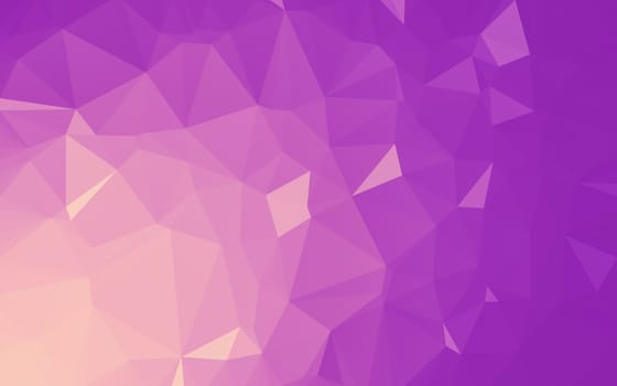 Abstract low poly background, geometry triangle, mosaic pastel color background