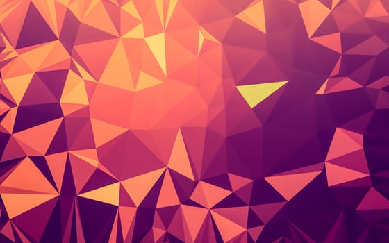 Abstract low poly background, geometry triangle, mosaic pastel color background