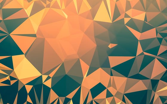 Abstract low poly background, geometry triangle, mosaic pastel color background