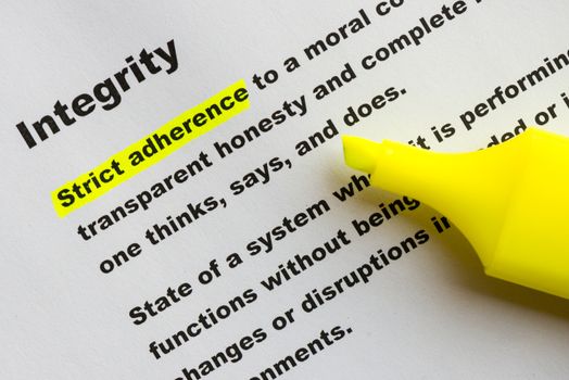 Definition of Integrity