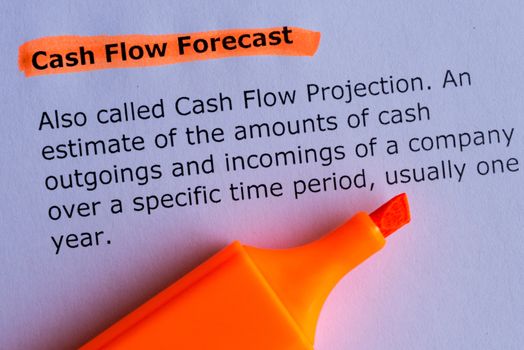 cash flow forecast