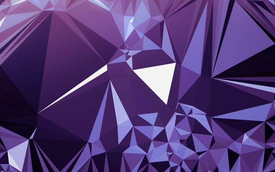 Abstract low poly background, geometry triangle, mosaic pastel color background