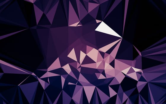 Abstract low poly background, geometry triangle, mosaic pastel color background