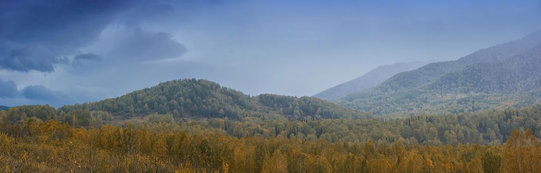 Altay mountains in beauty day, Siberia, Russia