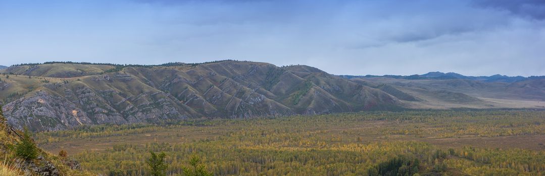 Altay mountains in beauty day, Siberia, Russia