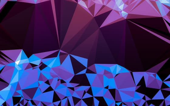 Abstract low poly background, geometry triangle, mosaic pastel color background