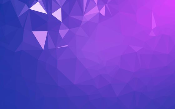 Abstract low poly background, geometry triangle, mosaic pastel color background