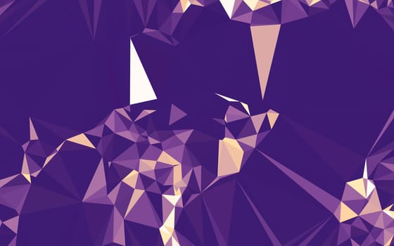 Abstract low poly background, geometry triangle, mosaic pastel color background