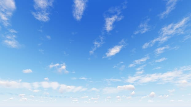 Cloudy blue sky abstract background, blue sky background with tiny clouds, 3d rendering

