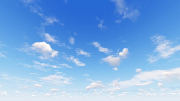 Cloudy blue sky abstract background, blue sky background with tiny clouds, 3d rendering

