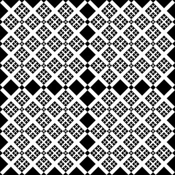 Abstract pattern of cross. Symmetrical geometrical pattern. For design concepts, posters, banners, web, presentations and prints