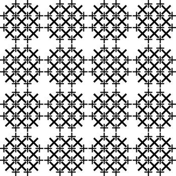 Abstract pattern of cross. Symmetrical geometrical pattern. For design concepts, posters, banners, web, presentations and prints