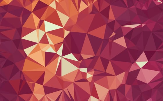 Abstract low poly background, geometry triangle, mosaic pastel color background