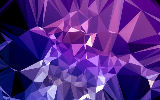 Abstract low poly background, geometry triangle, mosaic pastel color background