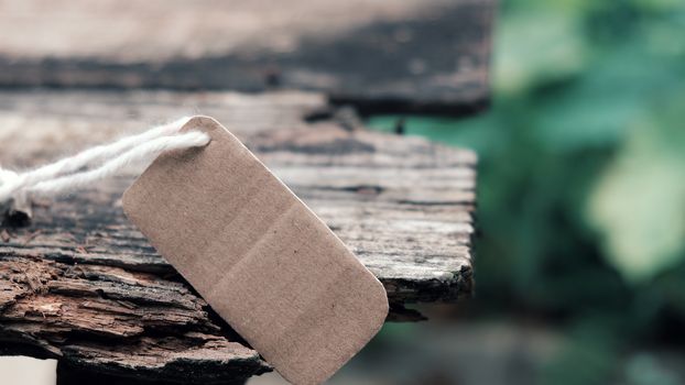 Abstract background for design with old wooden, piece of paper for text in vintage color