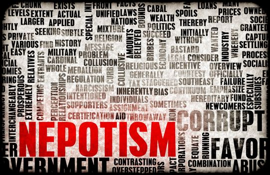 Nepotism in Business or Government as a Concept