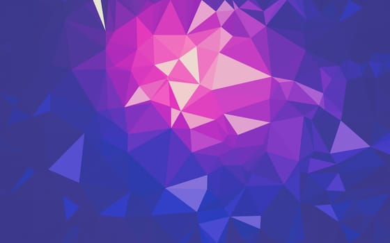 Abstract low poly background, geometry triangle, mosaic pastel color background