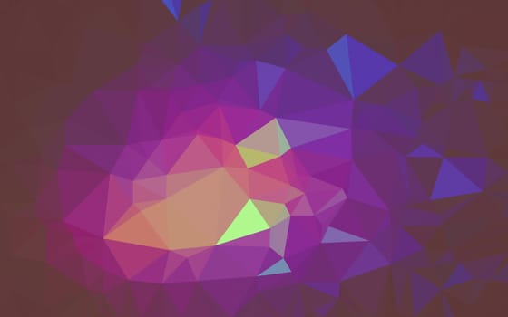 Abstract low poly background, geometry triangle, mosaic pastel color background