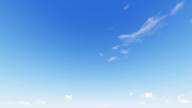 Cloudy blue sky abstract background, blue sky background with tiny clouds, 3d rendering

