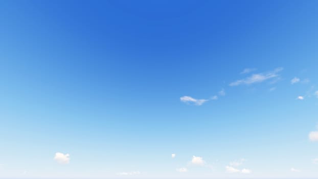 Cloudy blue sky abstract background, blue sky background with tiny clouds, 3d rendering

