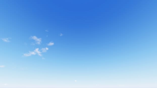 Cloudy blue sky abstract background, blue sky background with tiny clouds, 3d rendering

