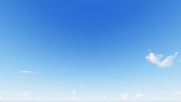 Cloudy blue sky abstract background, blue sky background with tiny clouds, 3d rendering

