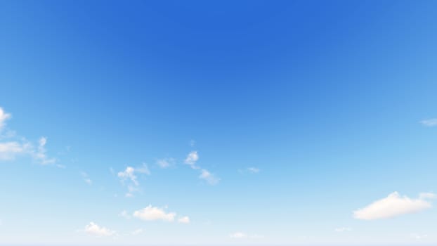 Cloudy blue sky abstract background, blue sky background with tiny clouds, 3d rendering

