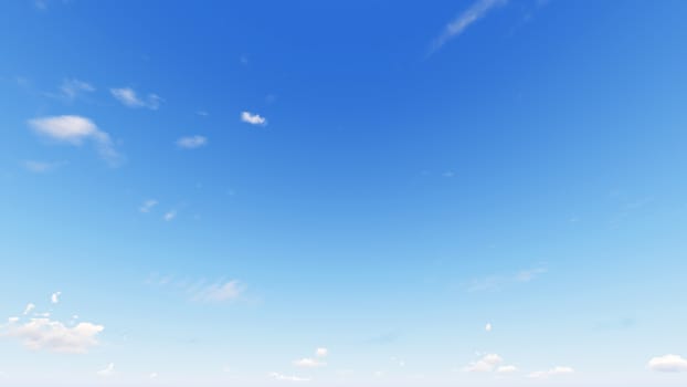 Cloudy blue sky abstract background, blue sky background with tiny clouds, 3d rendering

