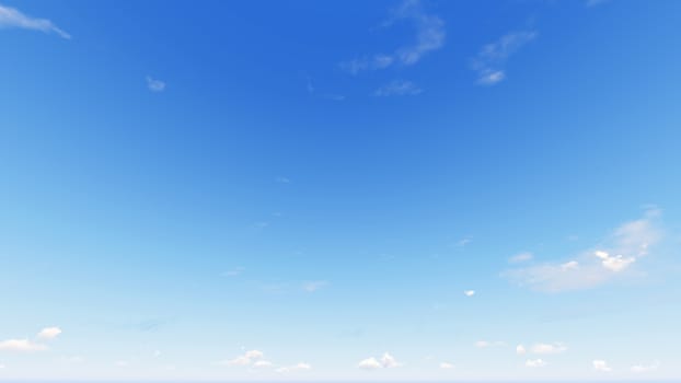 Cloudy blue sky abstract background, blue sky background with tiny clouds, 3d rendering

