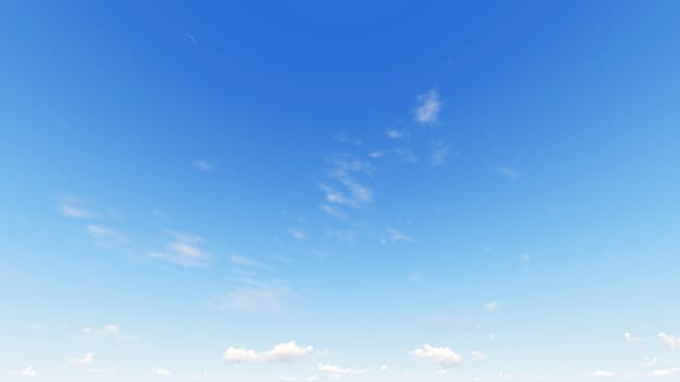 Cloudy blue sky abstract background, blue sky background with tiny clouds, 3d rendering

