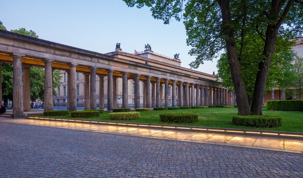 Garden of the Alte Nationalgalerie (Old National Gallery), Berlin