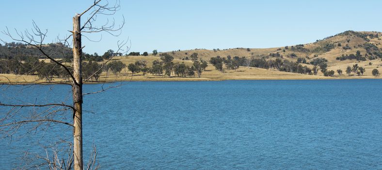 Lake Moogerah on the Scenic Rim in Queensland during the day