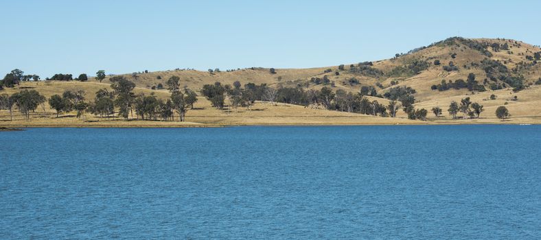 Lake Moogerah on the Scenic Rim in Queensland during the day