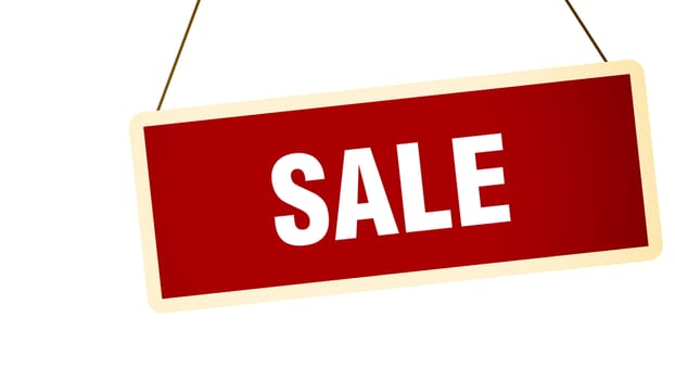 Illustration of Sale Banner. 