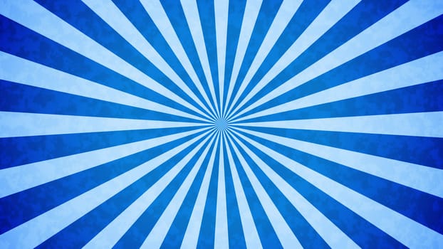  Blue Sunbeams grunge background. A vintage poster.