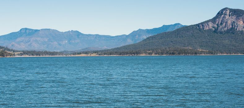 Lake Moogerah on the Scenic Rim in Queensland during the day